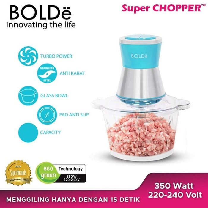Bolde Super Chopper Stainless Casing - Blue